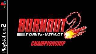 Burnout 2 Point of Impact PlayStation 2  Championship [upl. by Patin]