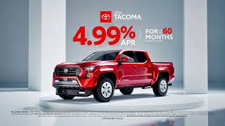 2024 Toyota Tacoma  October 2024 Incentives 015 [upl. by Bil]