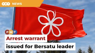 Arrest warrant issued for Bersatu Youth permanent chairman [upl. by Emyle]