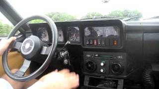 Alfa Romeo GTV6 incar driving [upl. by Gris]