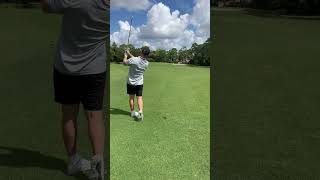 Did this hit the green 🎯 golfswing golf [upl. by Janean]