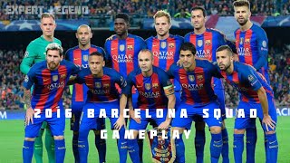 2016 Barcelona squad gameplay  Dls 19  Full Match  Gameplay  Expert Legend 100 [upl. by Vernita389]