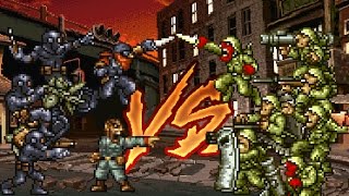 METAL SLUG ATTACK Ptolemaic Elite Corps vs Rebel Infantry [upl. by Mccall]