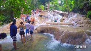 HD Climbing Dunns River Falls  Jamaicas most famous Falls [upl. by Reba]