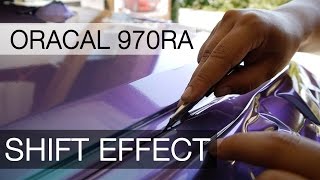 ORACAL 970RA SHIFT EFFECT WRAPPING TOYOTA [upl. by Suiramed]