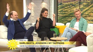 Karl Bertil Jonnsons julafton blir scenföreställning quotEn känsla av glädje som…  Nyhetsmorgon TV4 [upl. by Tattan]