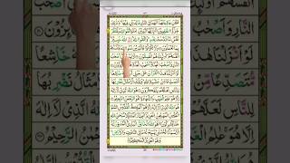 Shura hashorer aakhir 3Ayat tilawat shortsfeed [upl. by Andrew]