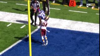 Josh Norman Carries Odell Beckham Jr in the End Zone  Redskins vs Giants  NFL [upl. by Puri]