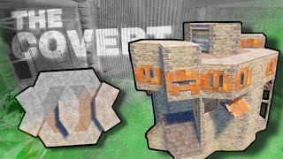 THE COVERT  New TrioQuad 3x1 BUNKER DESIGN  Rust Base Build [upl. by Asatan]