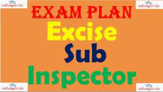 Exice Sub Inspector Exam Plan ॥ Lecture on Excise Inspector॥ MPSC How To Study Excise Sub Inspector [upl. by Notsecnirp]