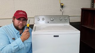 Maytag Centennial Washer Error Codes and Reset  How to Find amp Fix Maytag Centennial Washer Problems [upl. by Suryt]