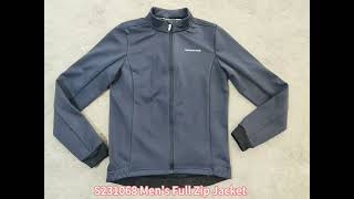 S231068 Mens Full Zip Jacket [upl. by Airdnek]