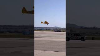 Landing plane on moving Truck aviations stunts skills flying cessna gdpilot [upl. by Pendleton693]