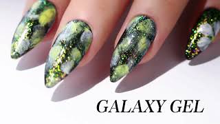 Nail Design Tutorial using Galaxy Gel  Bluesky Cosmetics [upl. by Winnah]