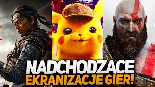 Filmy i seriale na bazie gier komputerowych God of War Pikachu Borderlands Ogień i Woda Mario [upl. by Langan877]