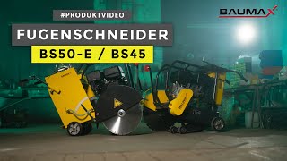 BAUMAX Fugenschneider BS45 und BS50E [upl. by Ylrehs]