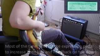 Line6 M5 w Expression Pedal ft Rittenhouse Guitars 62 Strat and Vintage Sound Amps VS112P [upl. by Perren]