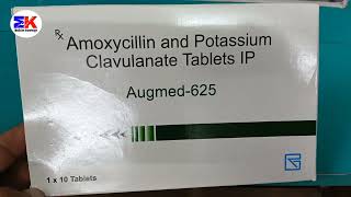 Augmed625 tablet  Amoxycillin amp Potassium Clavulanate Tablet  Augmed 625mg tablet Uses Benefits [upl. by Finbur]