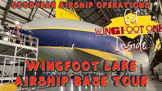 Wingfoot Lake Hangar Goodyear Blimp Base Tour Go Inside Wingfoot One with the Kent State Alumni [upl. by Asinla]