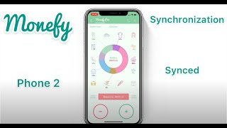 Monefy App Tutorial  How to use synchronization recurring transactions passcode categories [upl. by Madlen]