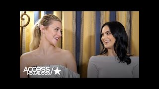 Riverdale Lili Reinhart amp Camila Mendes On Betty amp Veronicas First Impressions Of Each Other [upl. by Nimocks]