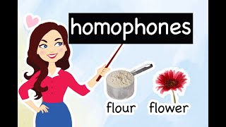 English Lesson 18  What are HOMOPHONES Examples amp Usage [upl. by Kcin]