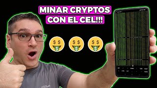 COMO MINAR CRIPTOMONEDAS CON EL CELULAR [upl. by Ialohcin681]