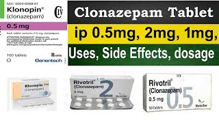 Clonazepam tablets ip 05 mg 2 mg tablet  clonazepam 05 mg 2 mg uses Side Effects sleeping [upl. by Elleret793]