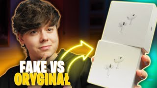 🔥 FAKE AIRPODS PRO 2 vs Oryginał 🔥 [upl. by Bedad]