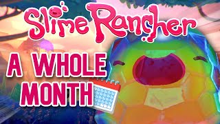 I played Slime Rancher for 30 Days [upl. by Maddie537]