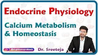 Calcium metabolism and Homeostasis  Endocrine Physiology USMLE Step 1 [upl. by Ardua]