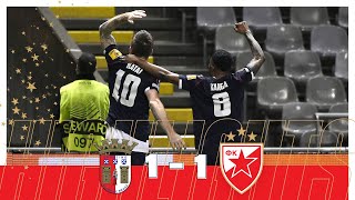 Braga  Crvena zvezda 11 highlights [upl. by Nahbois]