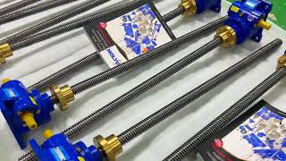 To see Upright Rotating Steel Machine Screw Jacks for Singapore Customers video click here [upl. by Ahsataj]