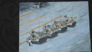 quotTank manquot Tiananmen Square time lapse painting 1989 [upl. by Yuu]