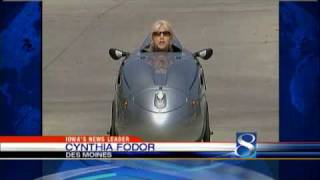 Iowans Velomobile Saves Money Gas [upl. by Hilleary397]