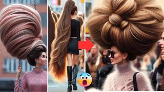 The Art of Growing Super Lengthy Hair Tips Styles and Stories  Real Rapunzel [upl. by Elisabetta]