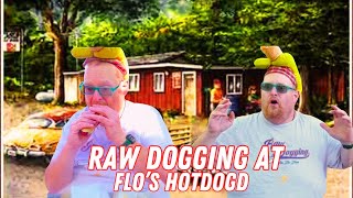 Raw Dogging at Flos Hot Dogs in Cape Neddick ME [upl. by Power]