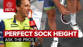 Whats The Ideal Sock Height  GCN Asks The Pros [upl. by Ettie]