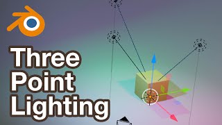 Blender Tri Lighting Add On Three Point Lighting [upl. by Rosenberger86]