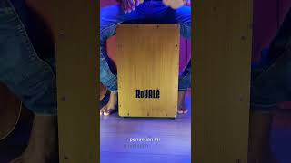 Penantian  Armada  Cajon Cover [upl. by Dredi]