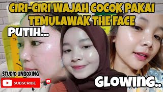 Ciriciri Wajah Cocok Memakai Temulawak The Face  Jadi Putih Glowing No Efek Samping ✅ [upl. by Fezoj]