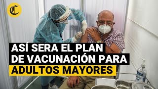 Vacunas Perú Conoce el plan de vacunación para adultos mayores contra el coronavirus [upl. by Aicilev]