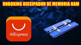 UNBOXING DISSIPADOR DE MEMORIA RAM [upl. by Robbie]