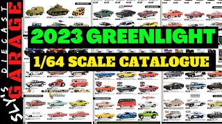 Quick Preview To All New 2023 Greenlight 164 Scale Cars  Upcoming Release [upl. by Danice292]