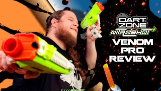 Dart Zone Max VENOM PRO The NERF Pistol of Your Dreams [upl. by Selda126]