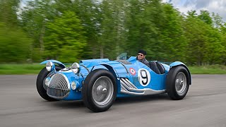 Le Mans Talbot Lago T26 GS Sport Biplace [upl. by Edrahc]