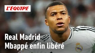 Real Madrid  Mbappé débloque son compteur pour offrir un succès contre le Betis Séville [upl. by Tristan]