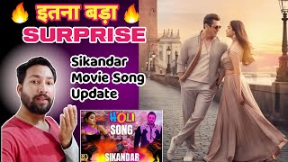 Salman Khan Sikandar Movie Song Shocking Update Sikandar Movie Next Schedule NewsSikandar Song [upl. by Melville]