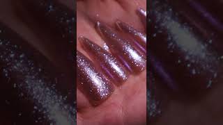 The application of pearl powder in nail art [upl. by Issirk]