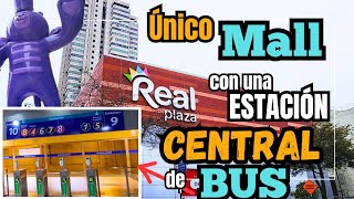 Único MALL con ESTACIÓN CENTRAL de BUS Metropolitano en Perú 2024 [upl. by Kcirddes251]